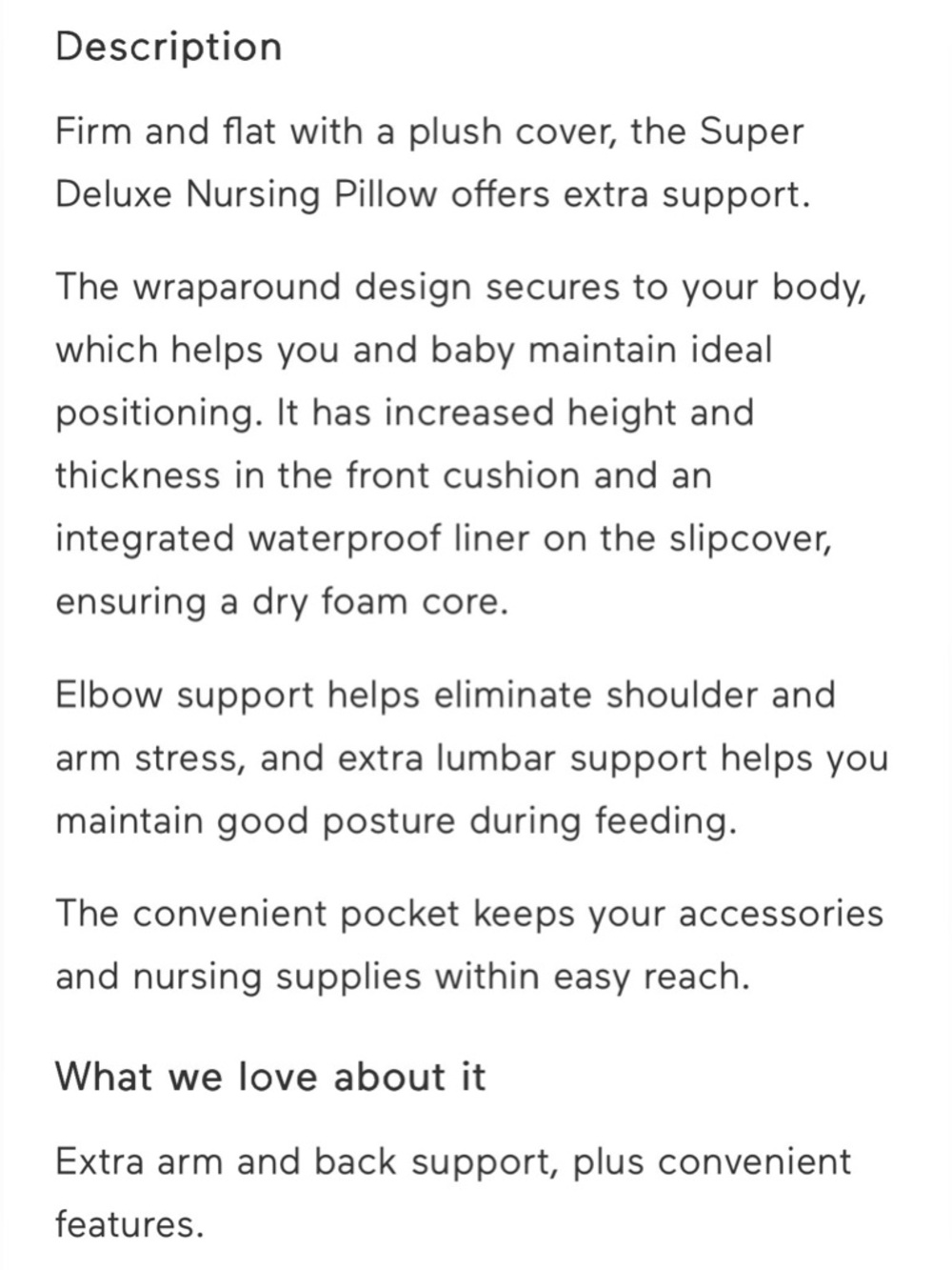 My Brest Friend Super Deluxe Nursing Pillow - Picture 10 of 12